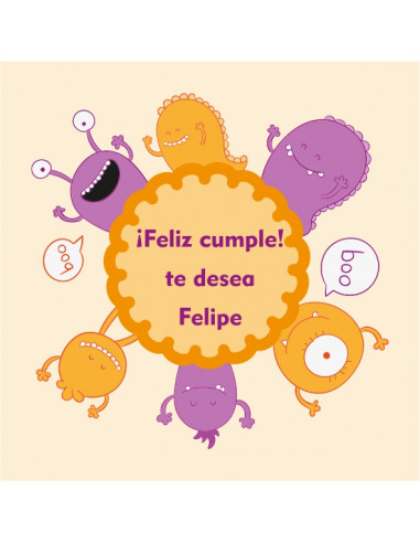 Sticker para cumpleaños