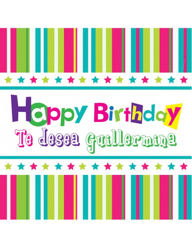 Sticker para cumpleaños